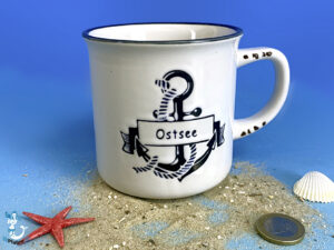 Vintage Becher "Ostsee"