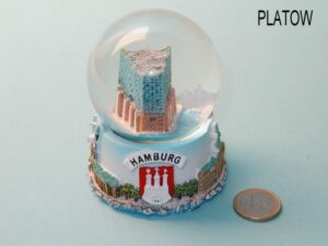 Schneekugel Hamburg Elbphilharmonie 4,5cm