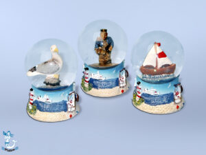 Schneekugel ohne Namen 3-f 4 5cm