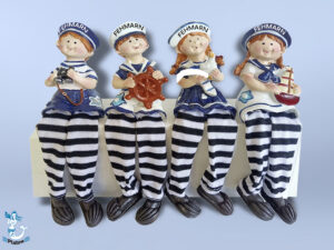 Marinekinder Baumelbeine 4f. 15cm FEHMARN