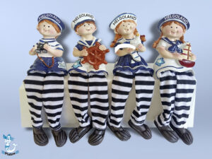 Marinekinder Baumbelbeine 4f. 15cm HELGOLAND