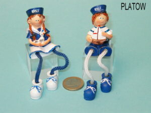 Figur Marinekinder Sylt 2-f 10cm