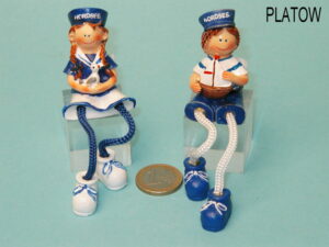 Figur Marinekinder Nordsee 2-f 10cm