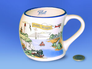 Becher Insel Rügen Gravur 9cm