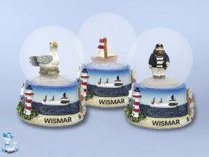 Schneekugel WISMAR 4,5cm