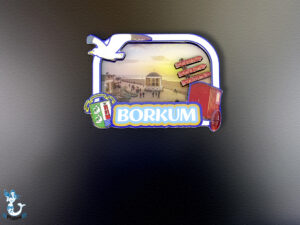 Borkum Magnet MDF 8,5x7cm