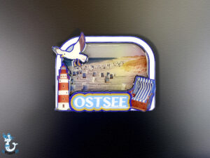 Ostsee Magnet MDF 8,5x7cm