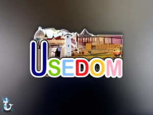 Usedom Magnet Skyline MDF