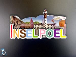 Insel Poel Magnet Skyline MDF