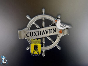 Metallmagnet Steuerrad Cuxhaven