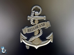 Metallmagnet Anker Helgoland