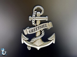 Metallmagnet Anker Greetsiel