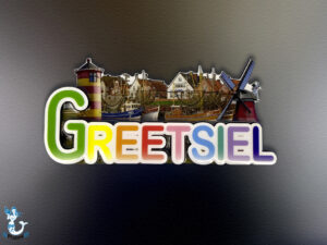"Greetsiel" Magnet Skyline MDF