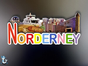 Norderney Magnet Skyline MDF