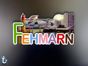 Fehmarn Magnet Skyline MDF