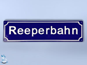 Reeperbahn Schild Hamburg Metall 30x8cm