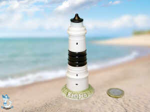 Leuchtturm Kampen(Sylt) Keramik 10cm