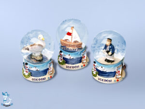 Schneekugel USEDOM 3-f 4 5cm